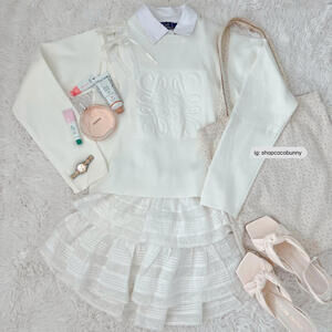 loewe pullover crew neck sweater